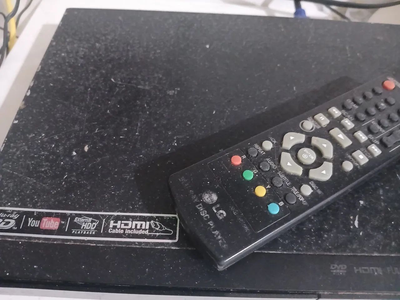 Blu-ray LG raridade 