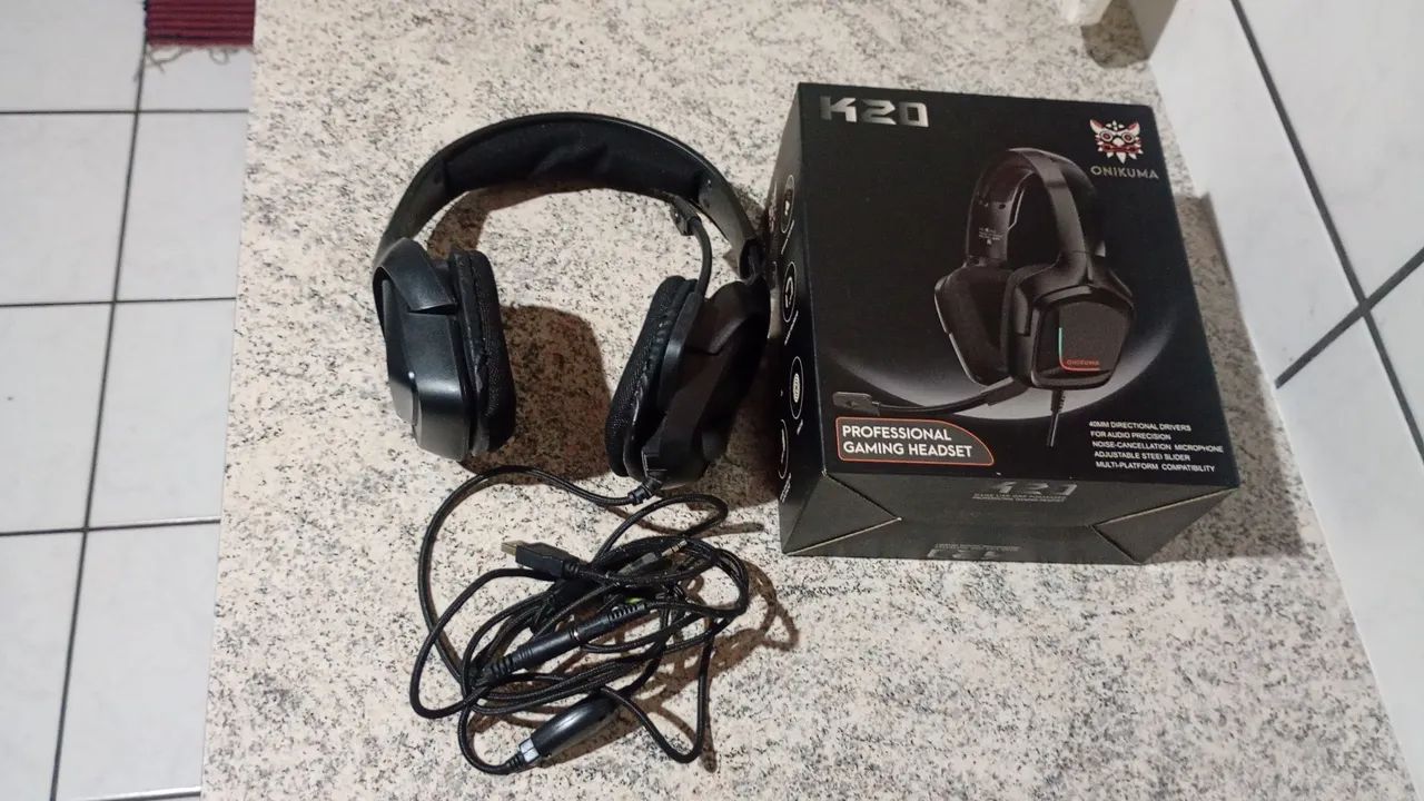 Vendo headset onukuma k20 perfeito estado  - Foto 2