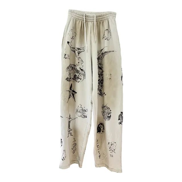 Calça Balenciaga Tatto Moletom