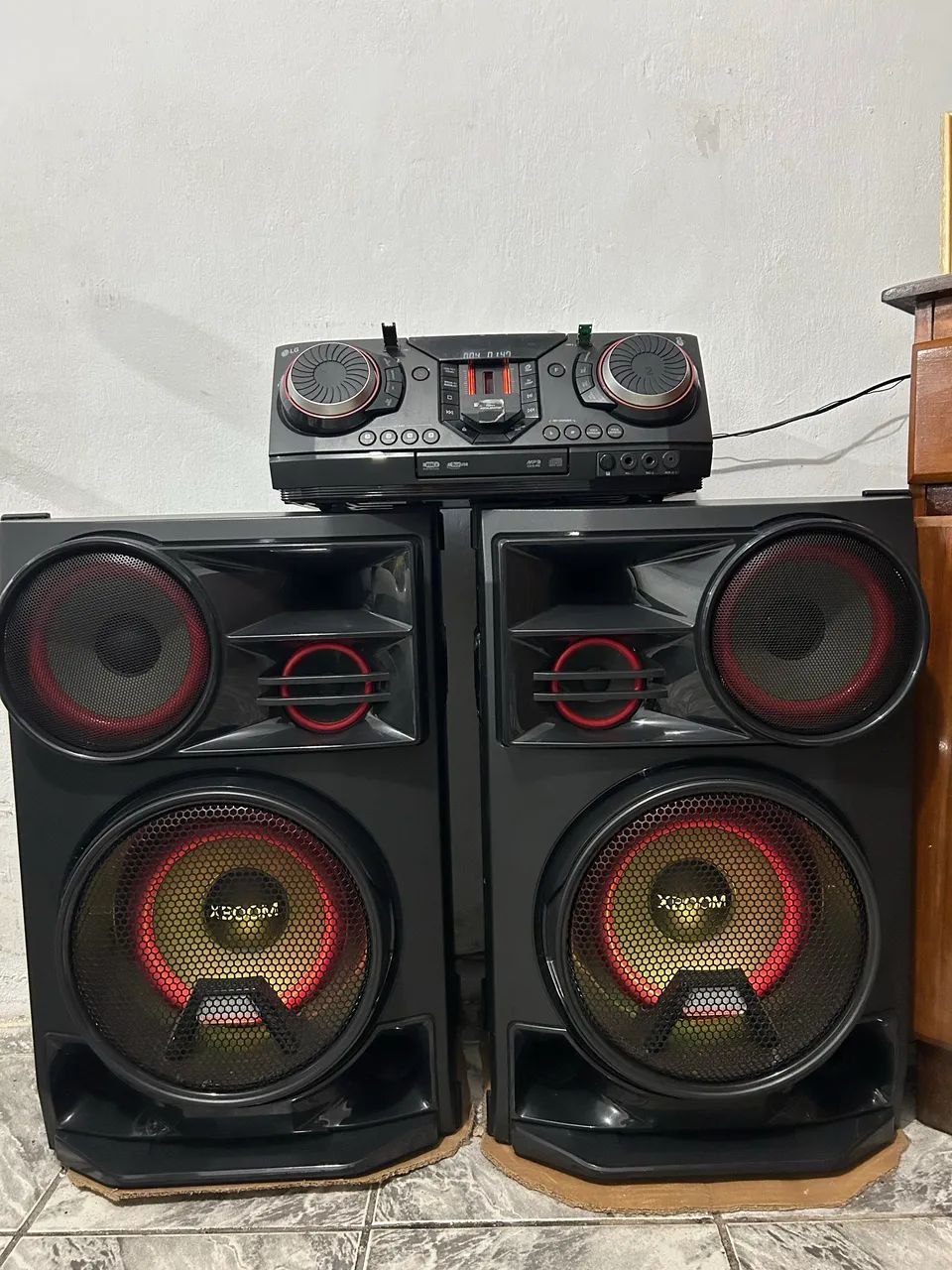Vendo som LG  XBOOM 3500 RMS  - Foto 3