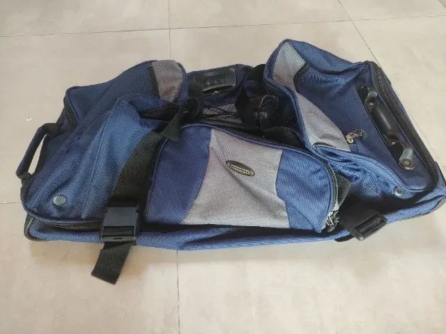 Mala Azul Grande marca Outdoors - Foto 5