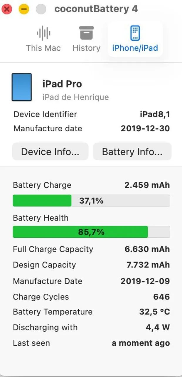 Apple iPad Pro de 11 polegadas (1ª Geração) 2018 com Apple Pencil 2 e Magic Keyboard - Foto 3