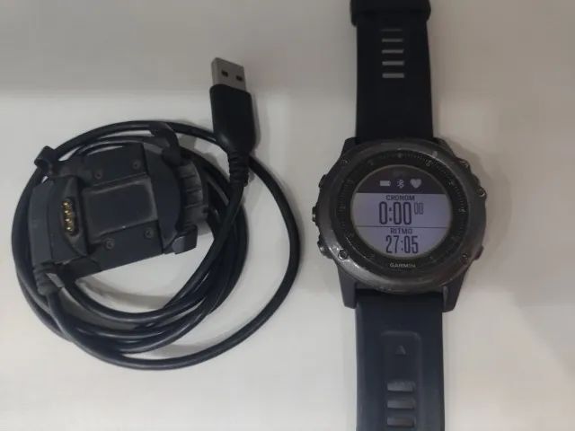 Relogio com GPS e frequencimetro Garmin Fenix 3 HR - Foto 2
