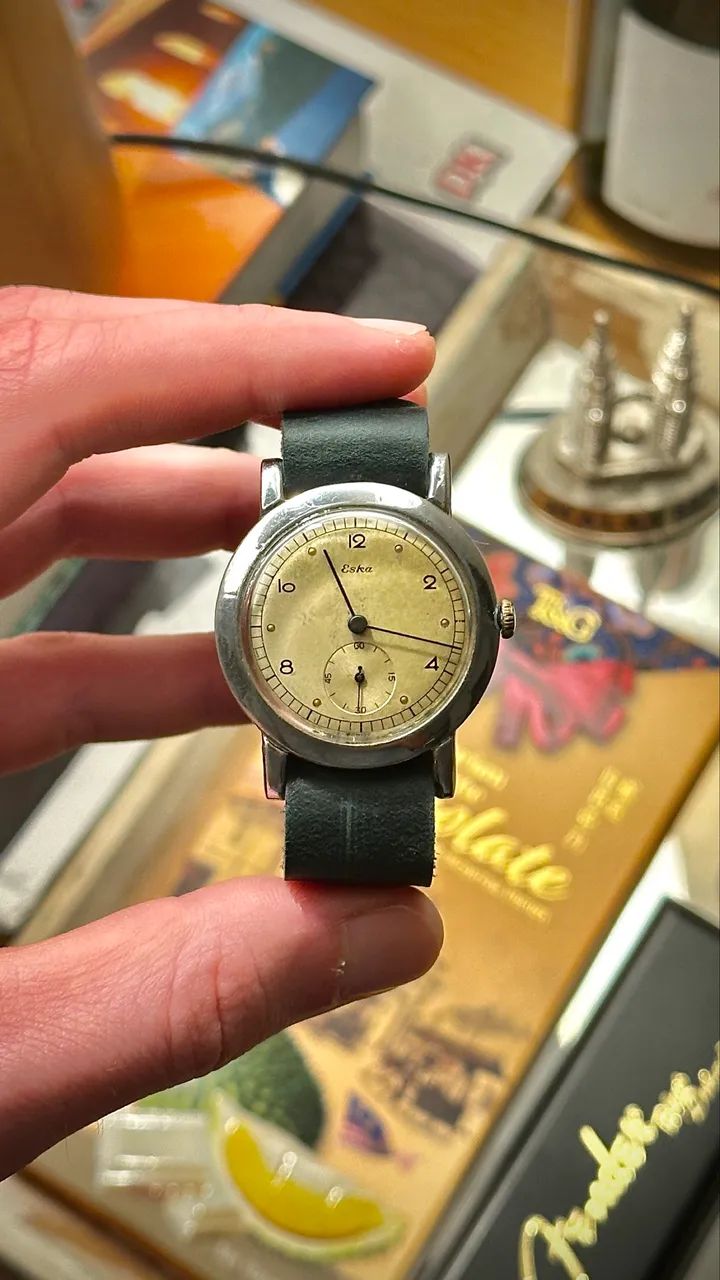 Eska Suíço Militar 1940 - 36mm