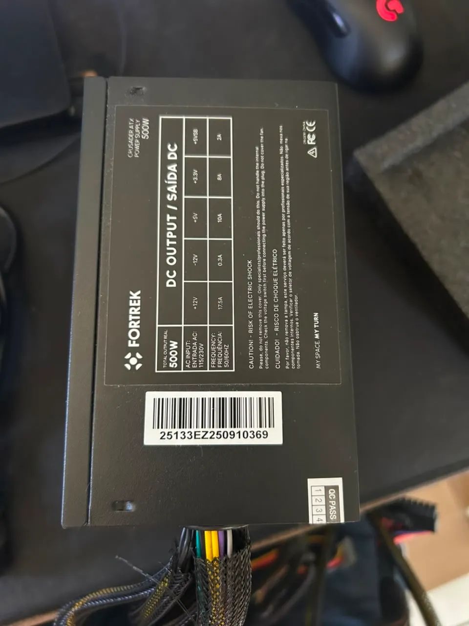 Fonte crusader 500w em estado de nova  - Foto 2