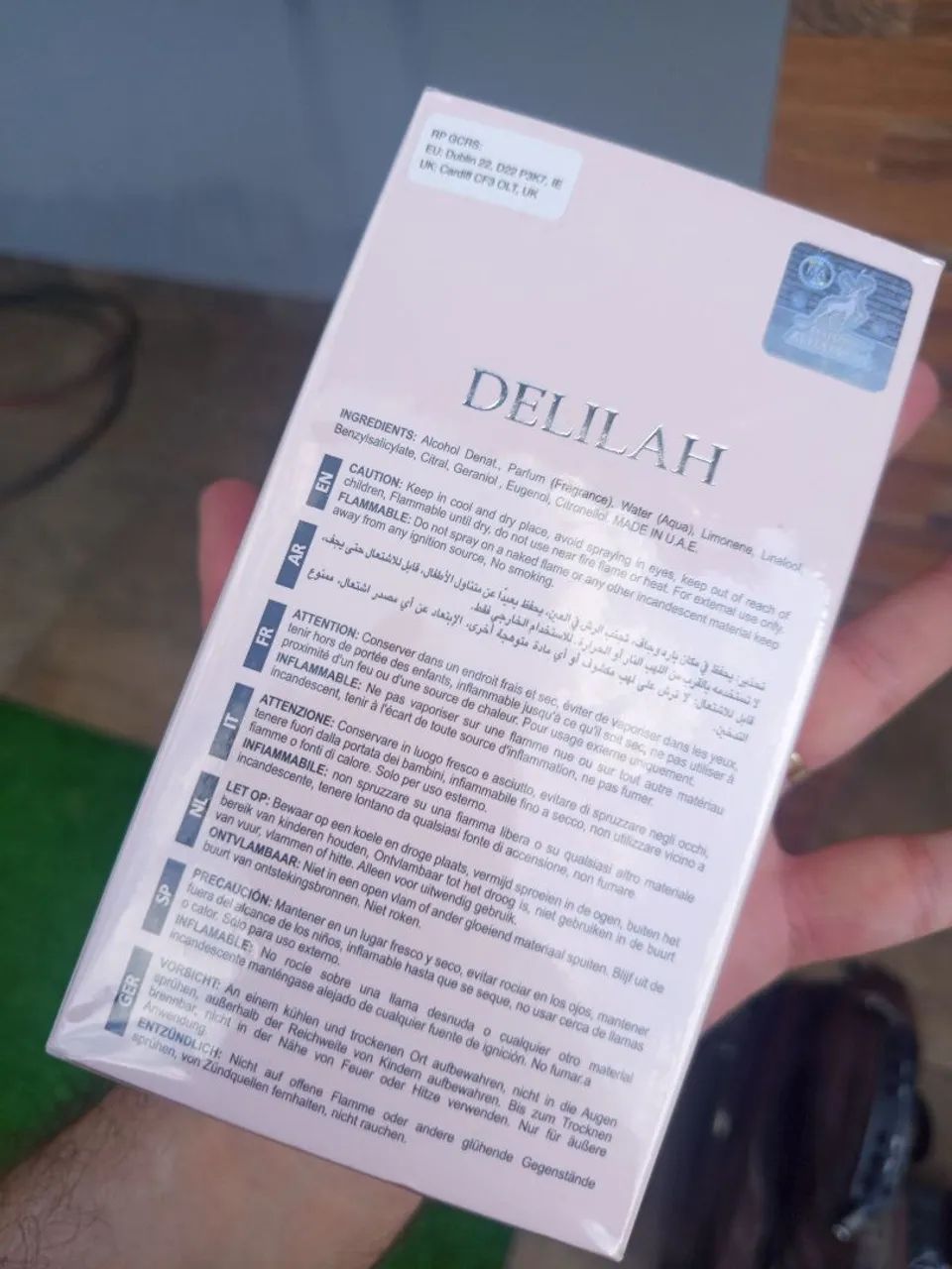 Maison alhambra - delilah árabe feminino perfume  - Foto 2