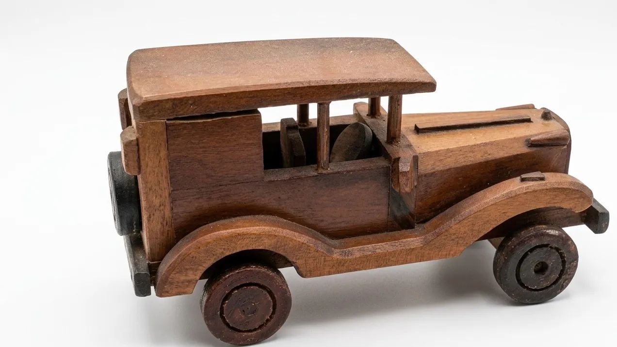 Carrinho madeira artesanal - Foto 3