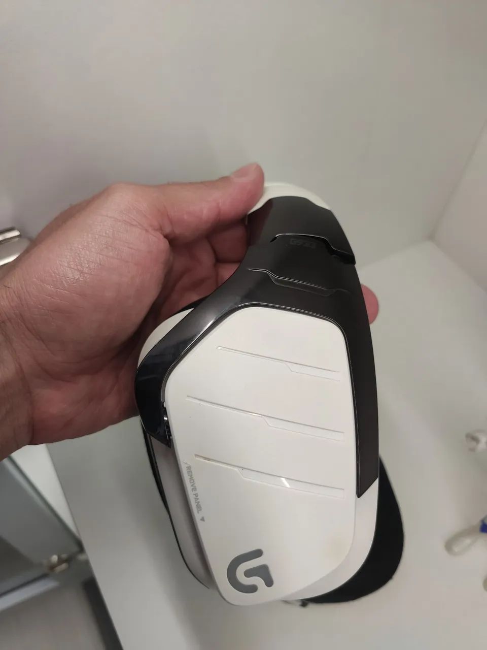 Headset Logitech G933 Snow - Foto 3