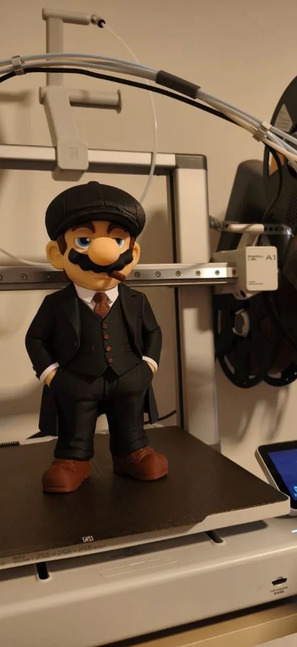 Colecionáveis Boneco Super Mario versão Peaky Bladers  - Foto 2