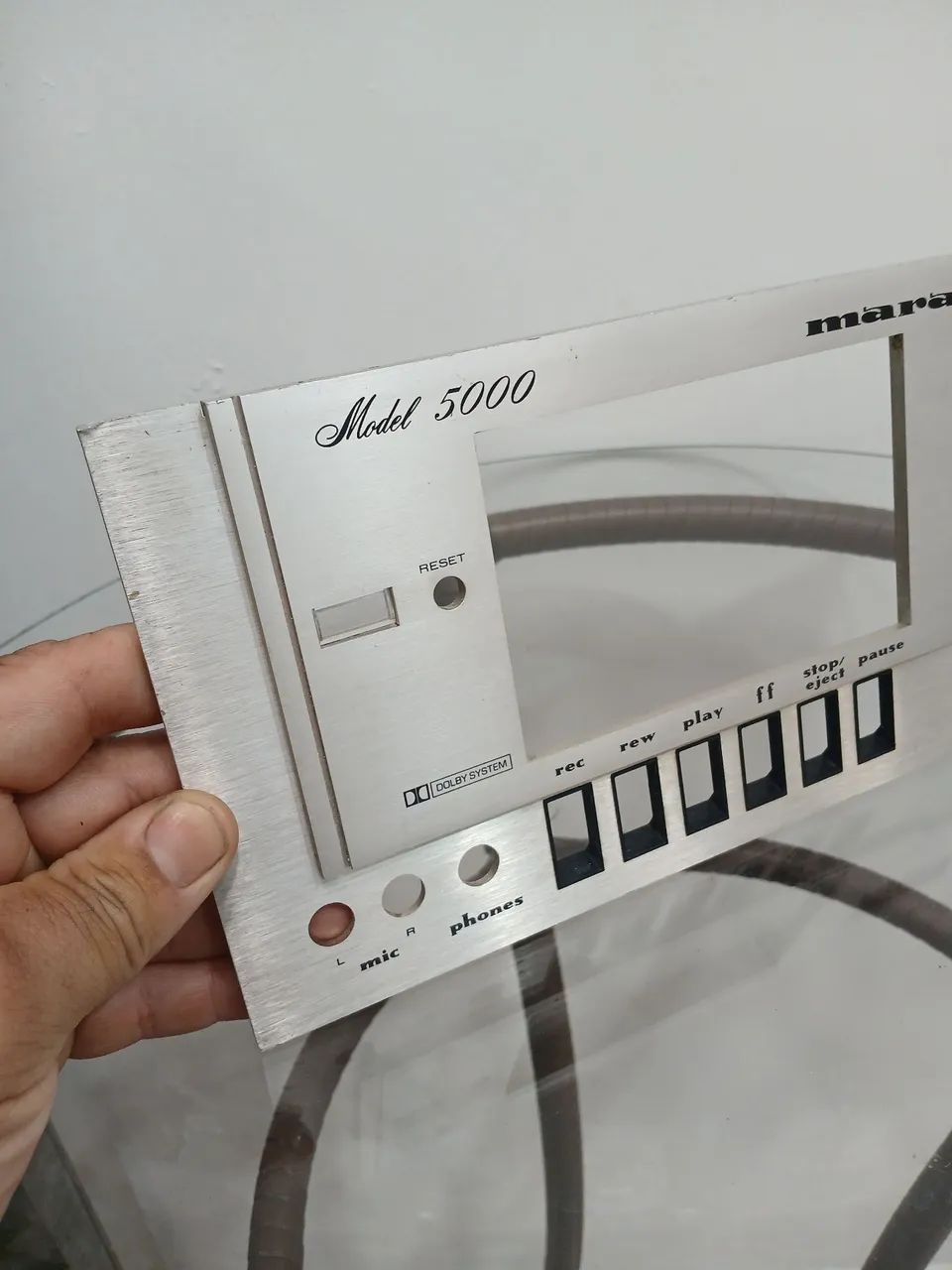 Tape deck Marantz Model 5000 ( Painel frontal) - Foto 4