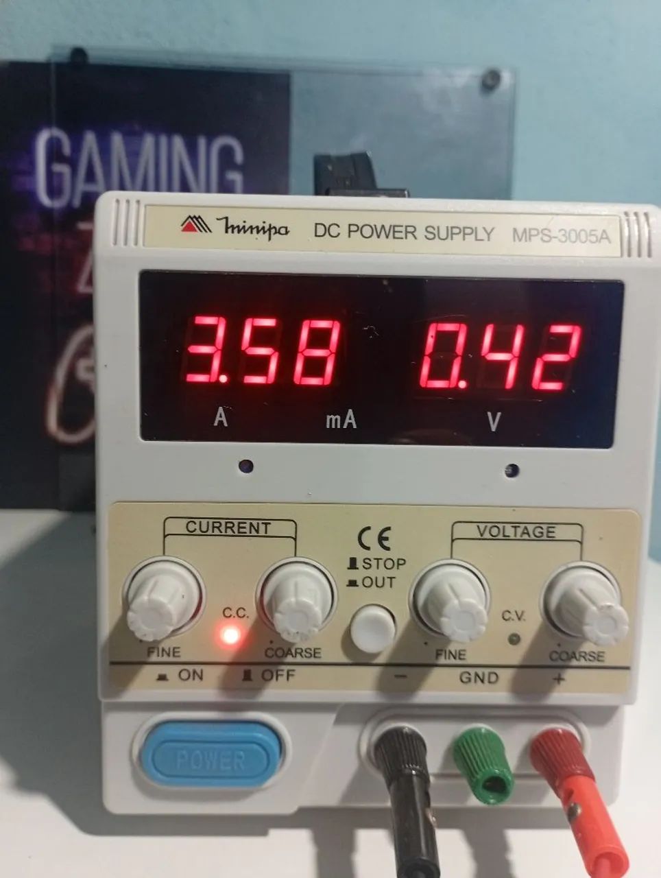 Fonte minipa MPS-3005A ajustável 30V 5A