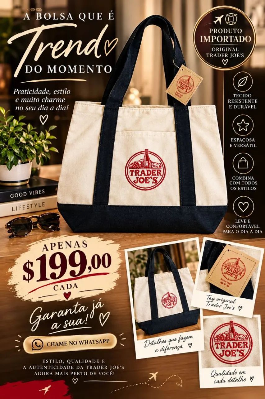 Bolsa Trader Joe 