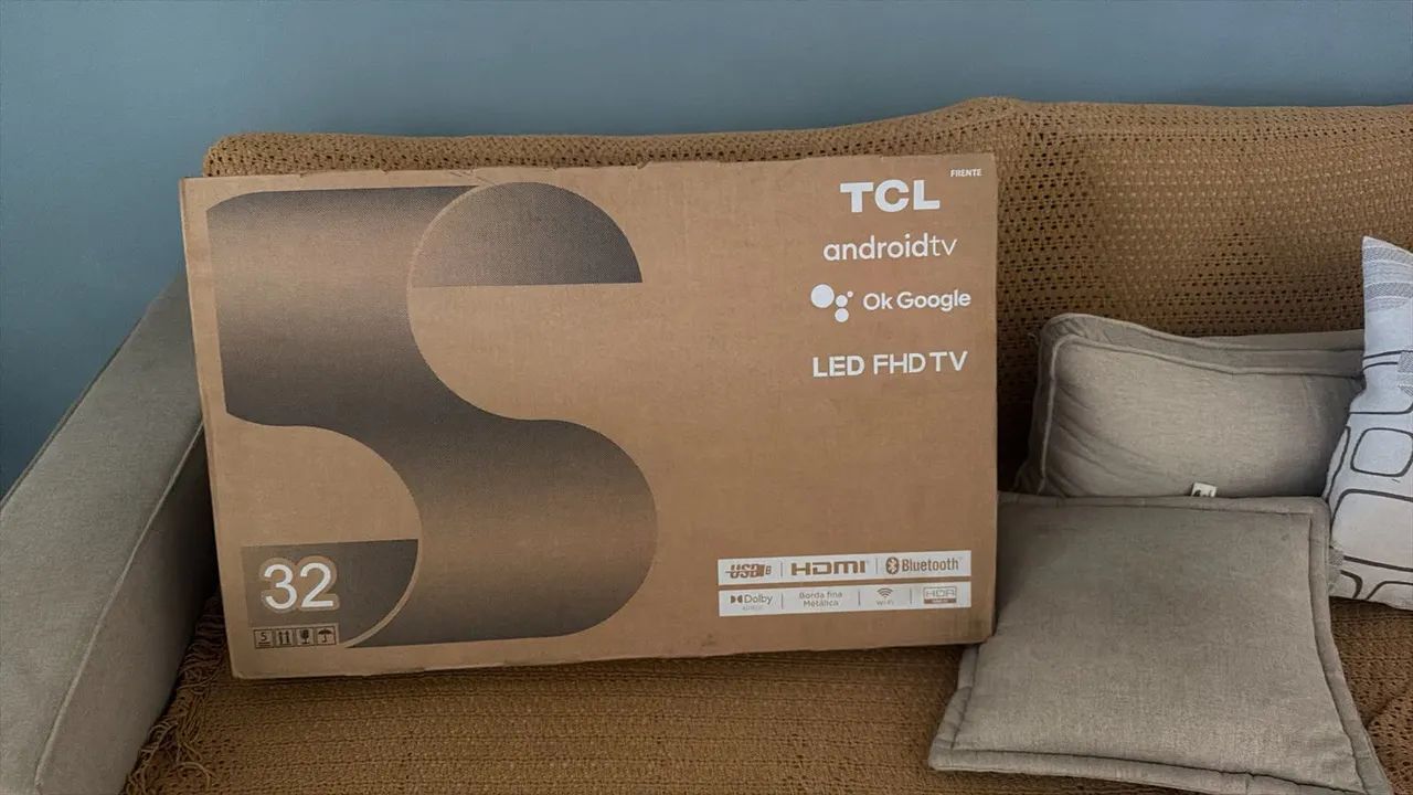 OPORTUNIDADE!!!  Tv de 32 polegadas TCL (NOVA NA CAIXA) comprada no dia 30/10/26