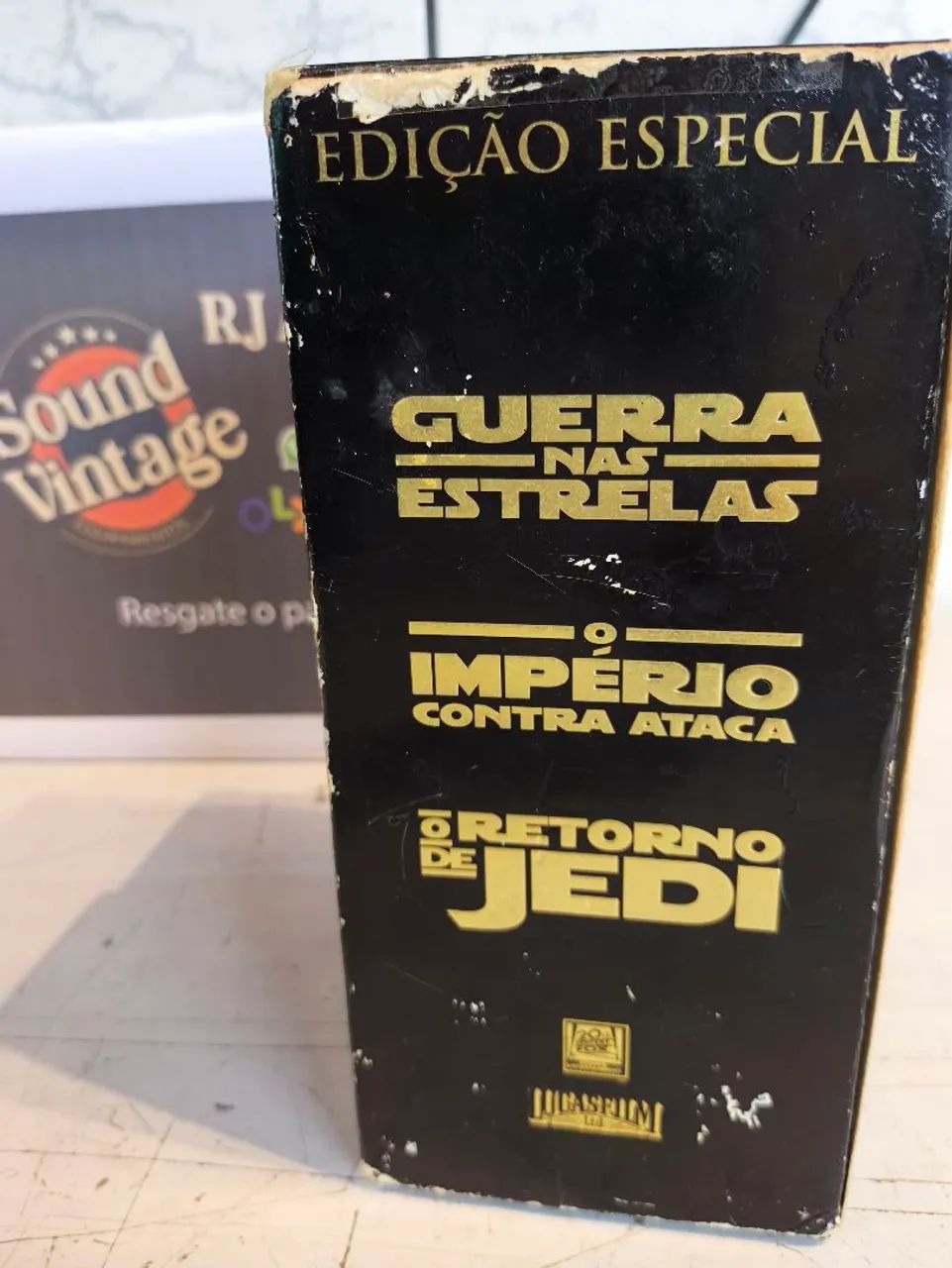 Box VHS - Trilogia Clássica Star Wars - Edição Especial (Fitas Verdes) - Foto 6