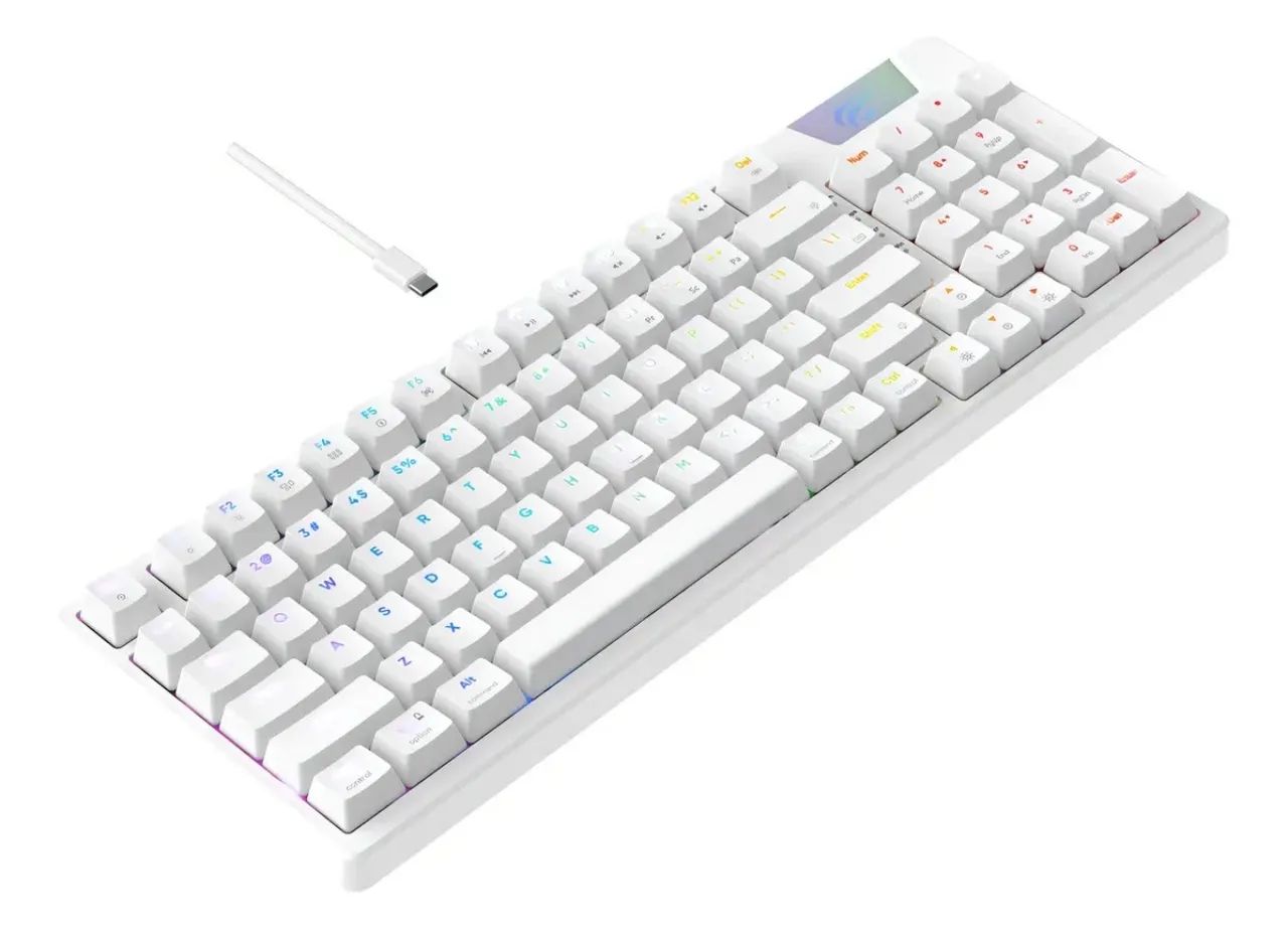 mouse attack shark r1 e teclado Kb885l-Pb - Foto 3