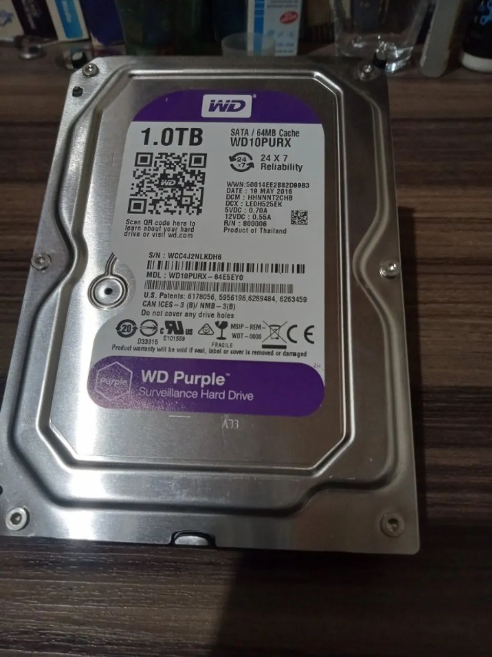 HD WD Purple - 1 Tera