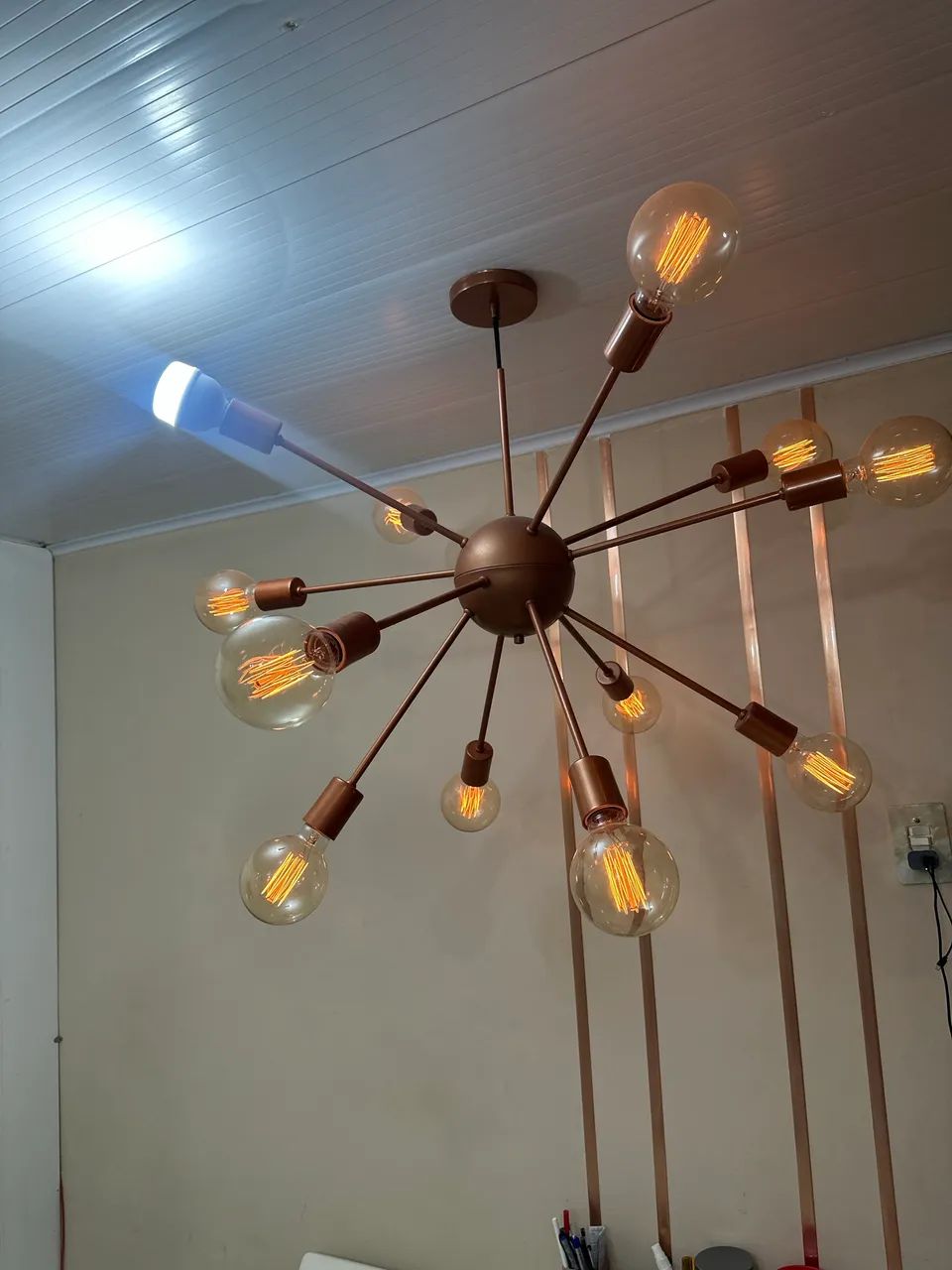Lustre, luminária sputnik - Foto 4