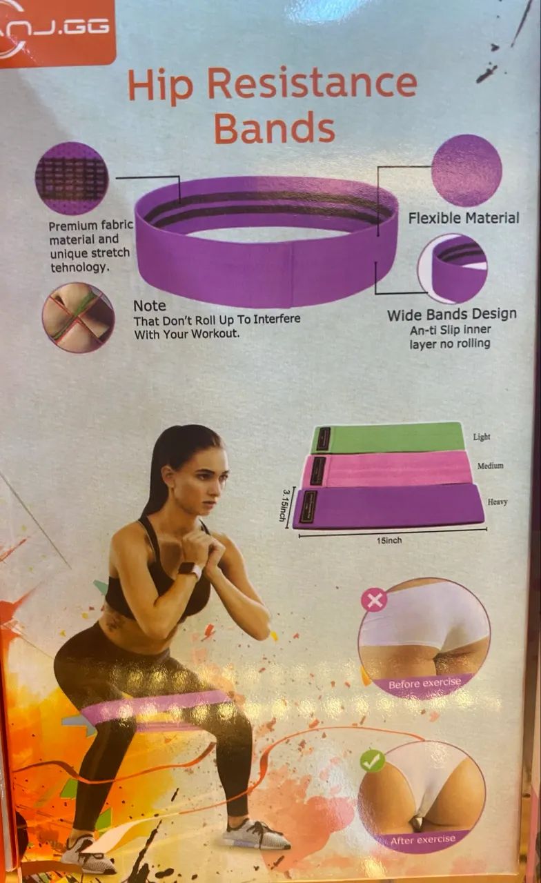 Kit para malhar em casa