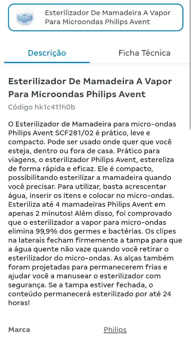 Esterilizador Philips Avent  - Foto 3