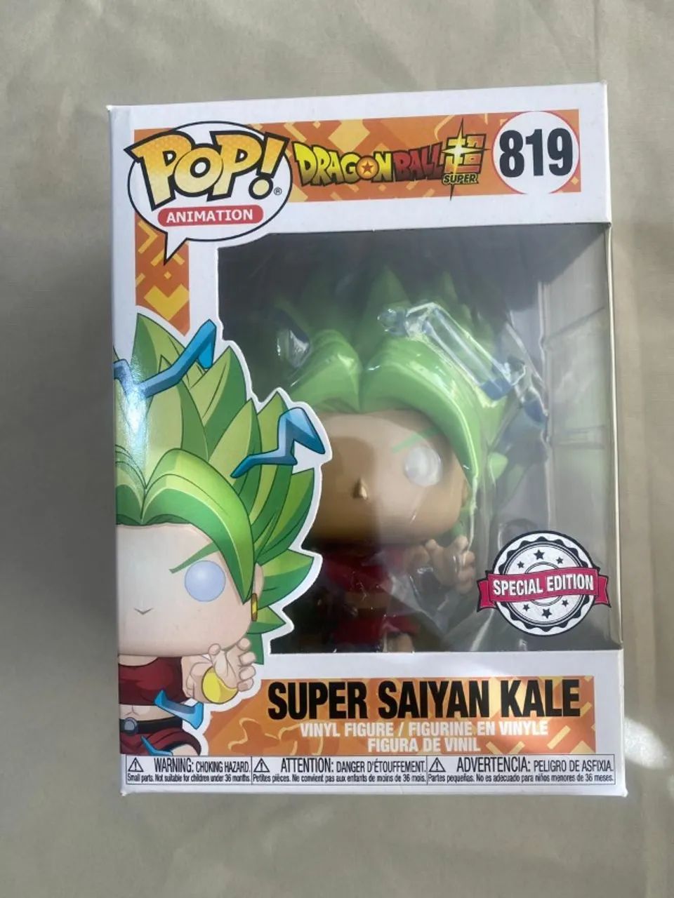 Funko pop Dragon ball SUper Saiyan Kale 