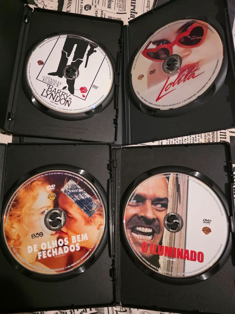 Lote 4 DVDs Stanley Kubrick - Foto 4