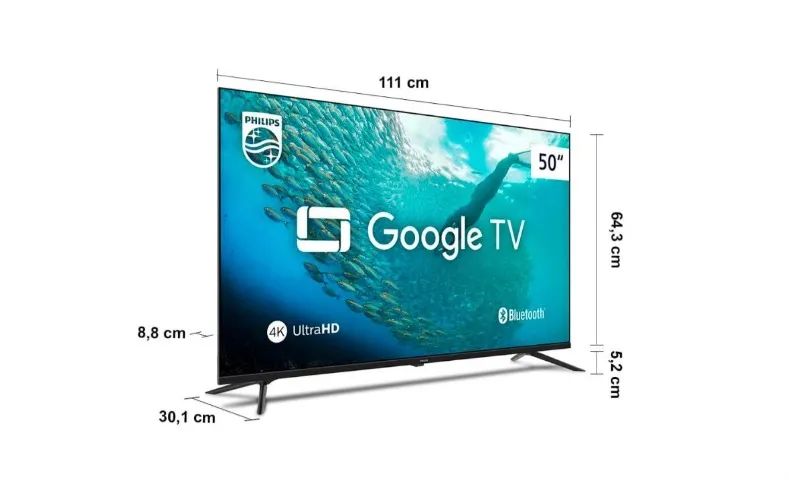 Smart TV 50 Polegadas Ultra HD 4K - Foto 3