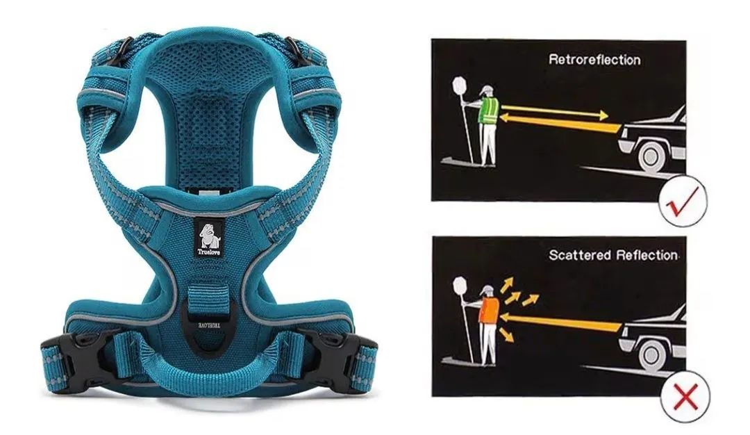 Peitoral e guia tamanho P - Foto 4