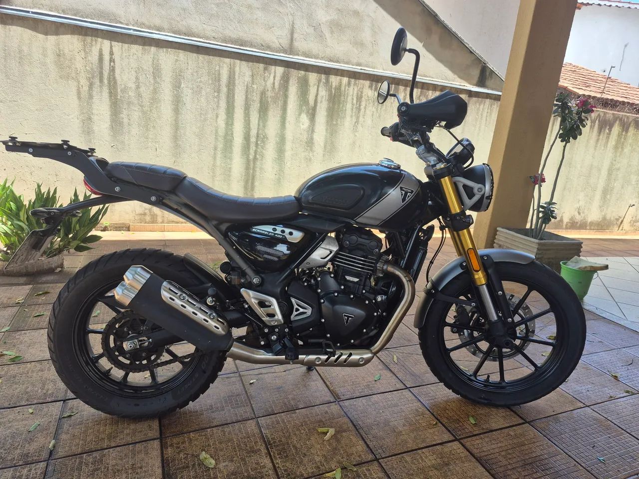Triumph scrambler 400x muito nova - Foto 3