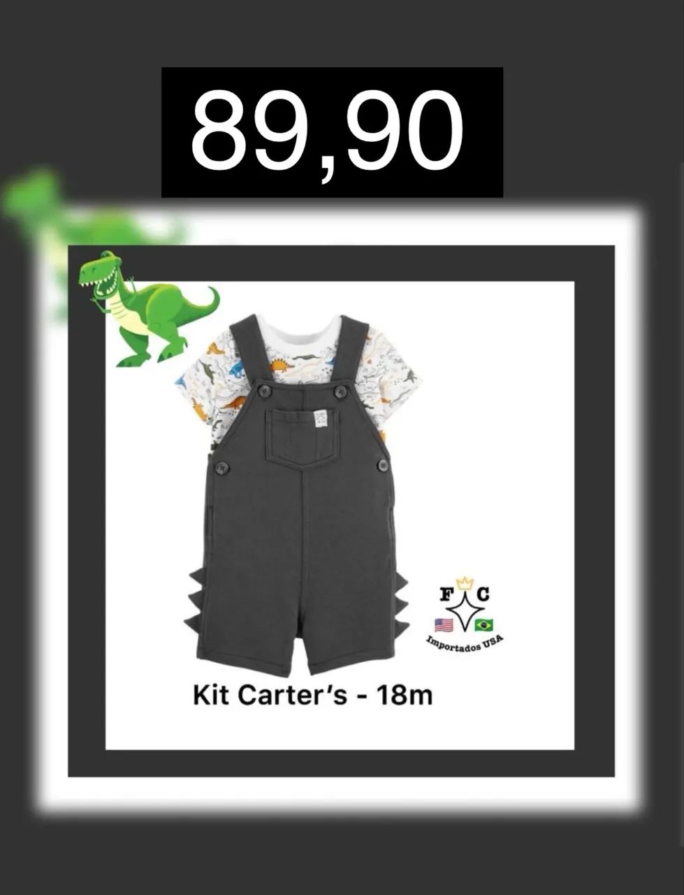 Kit Infantil Carter?s 
