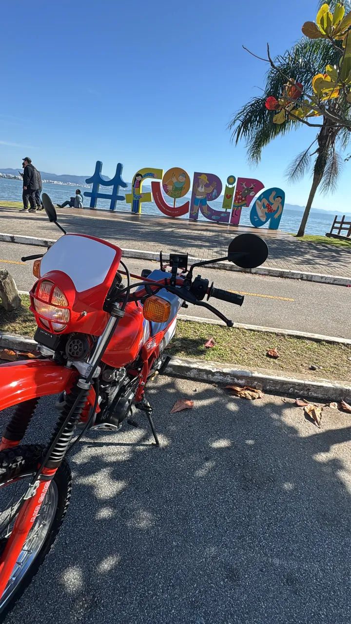 HONDA XLX 250 PLACA PRETA - Foto 2