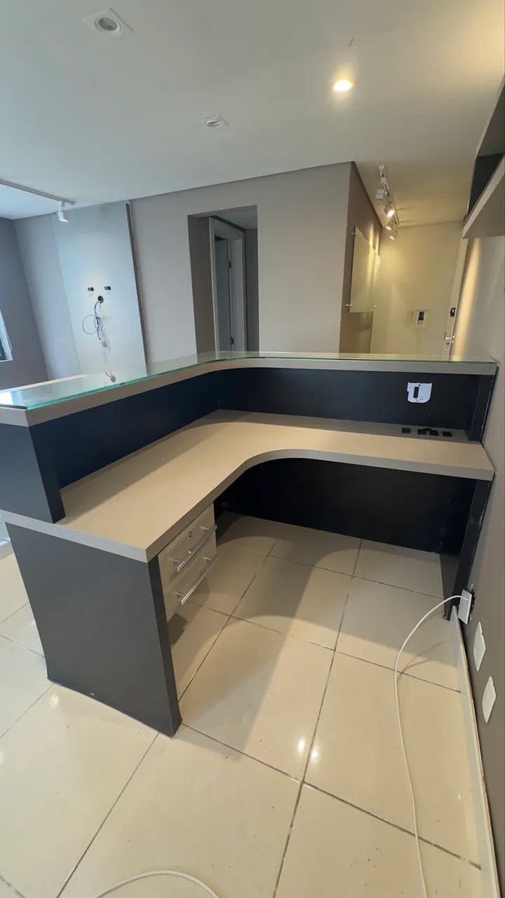 Vendo balcão recepção caixa usado - Foto 3