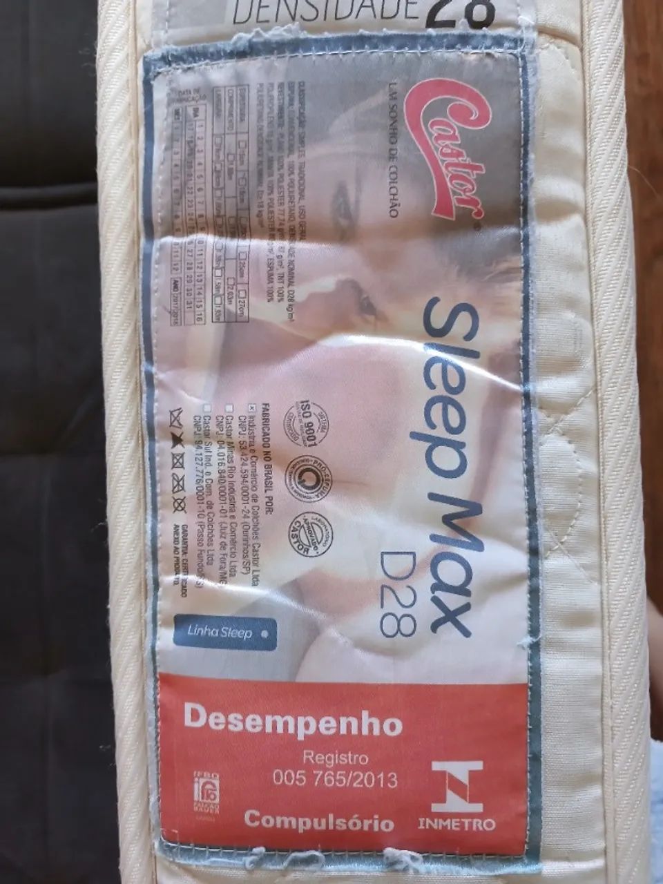 Colchão de Espuma D28 - Castor - Foto 5