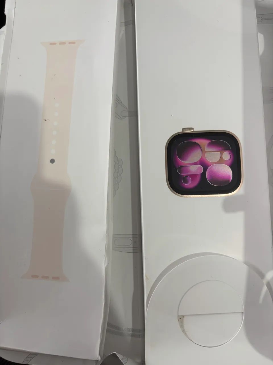 Apple Watch séries 11 42 mm com 1 mês de uso e nota