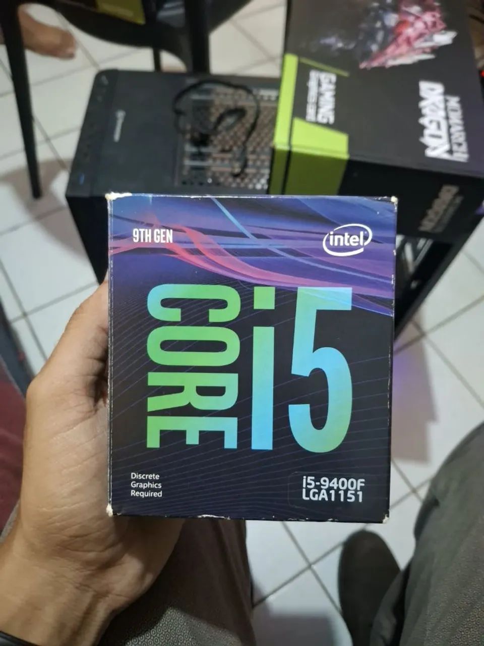 Processador I5 9400F sem vídeo integrado