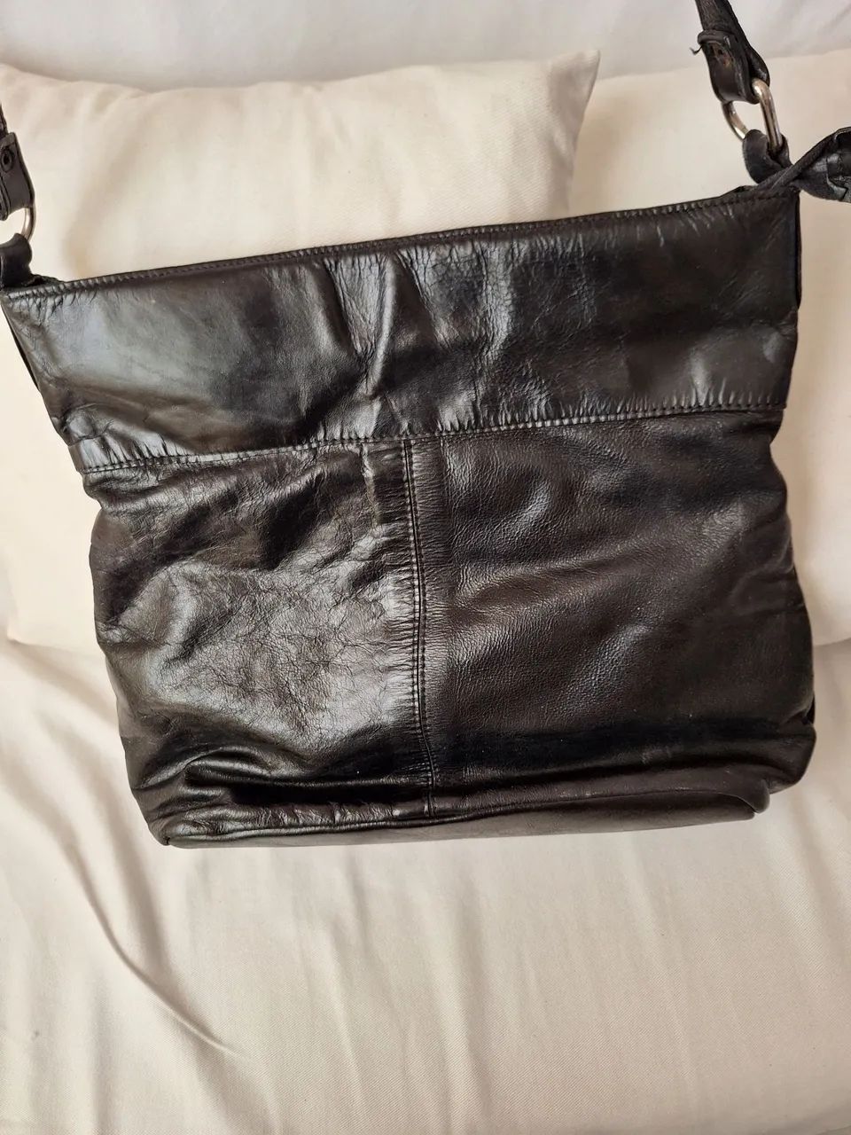 Bolsa em couro legítimo  - Foto 2