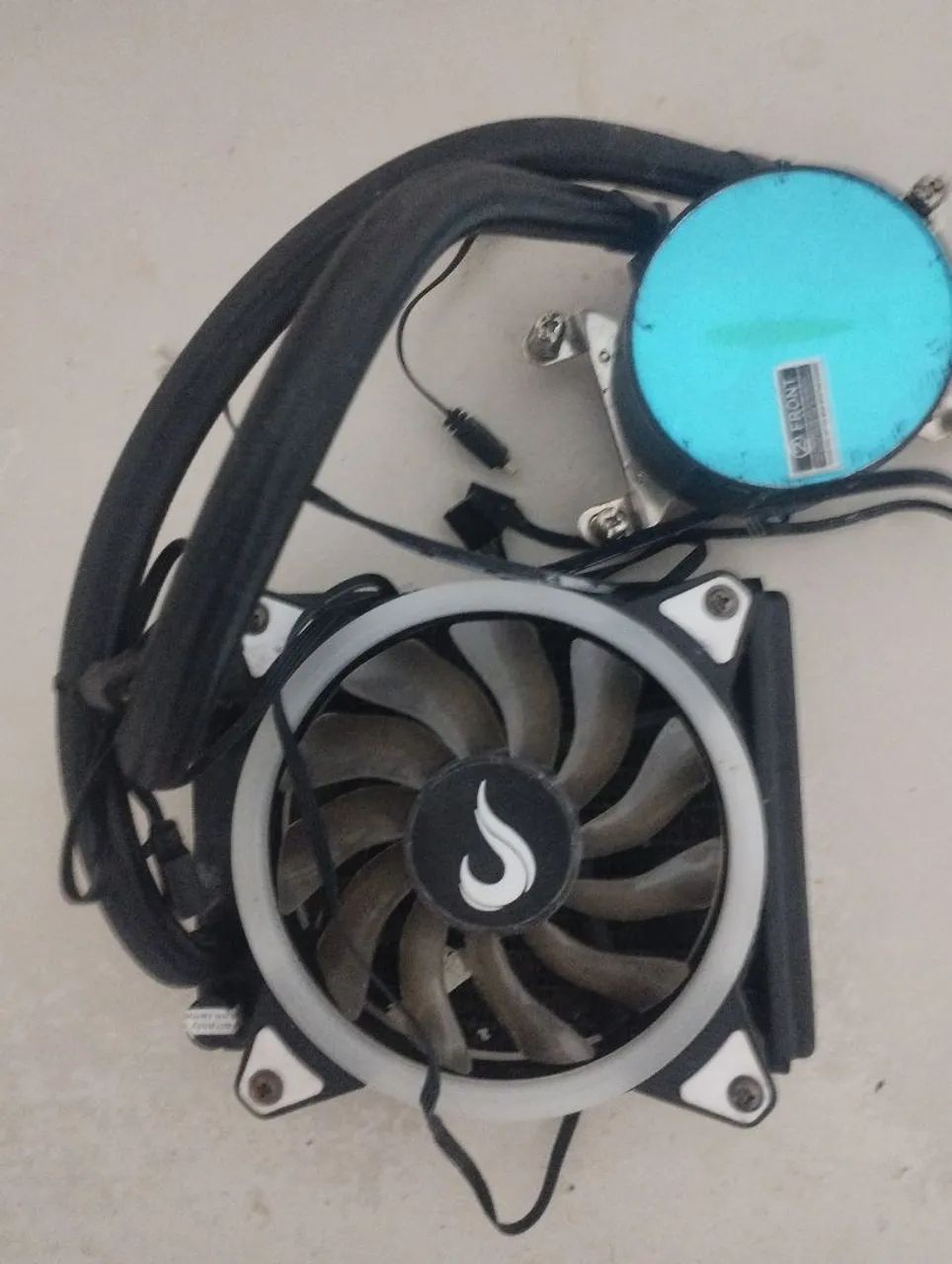 Water Cooler Rise Mode RGB, 120mm, AMD/INTEL- preto  - Foto 3
