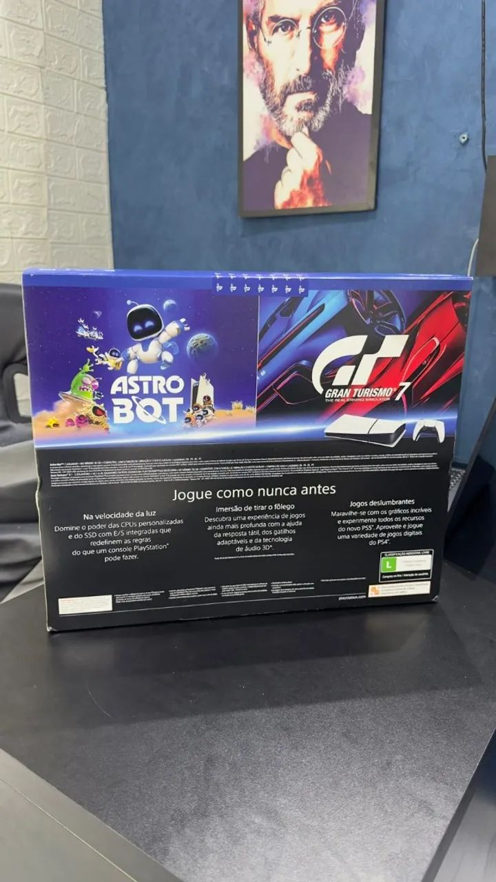 PS5 MIDIA DIGITAL COM 2 JOGOS - Foto 3
