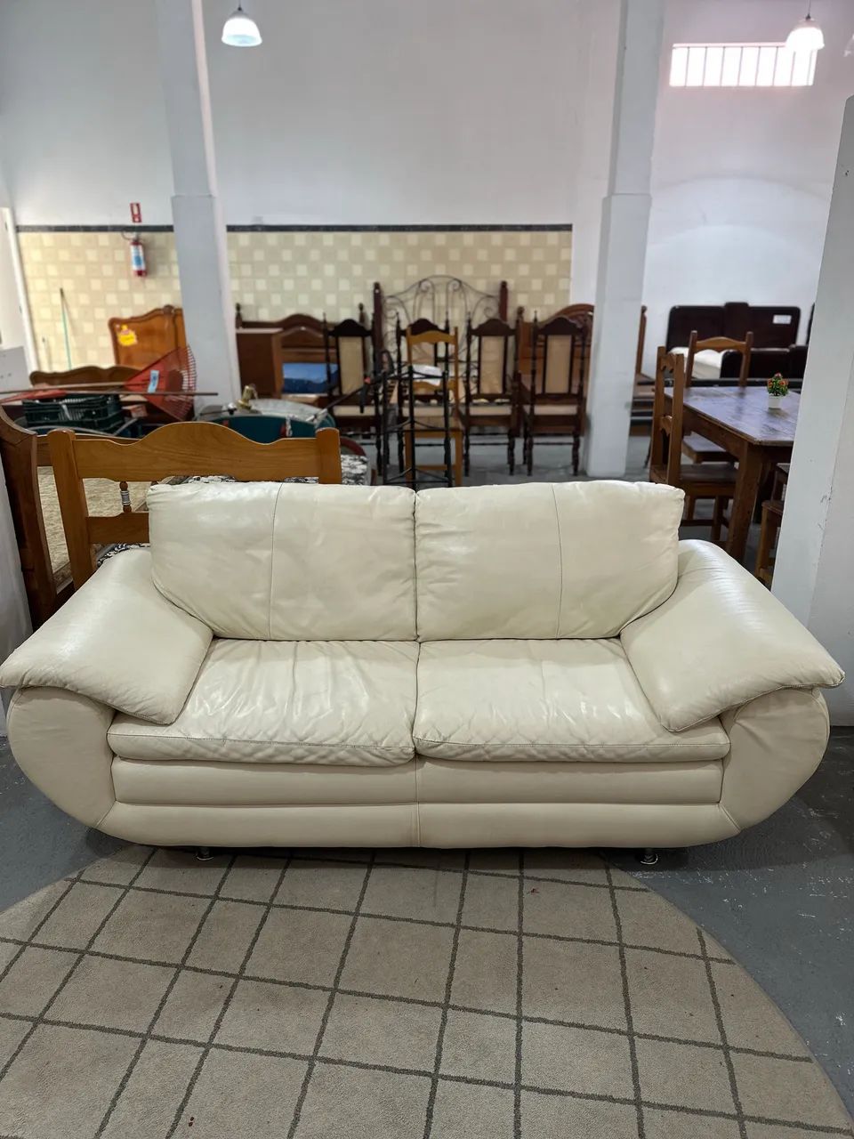 PROMOÇÃO ? Sofá de couro 