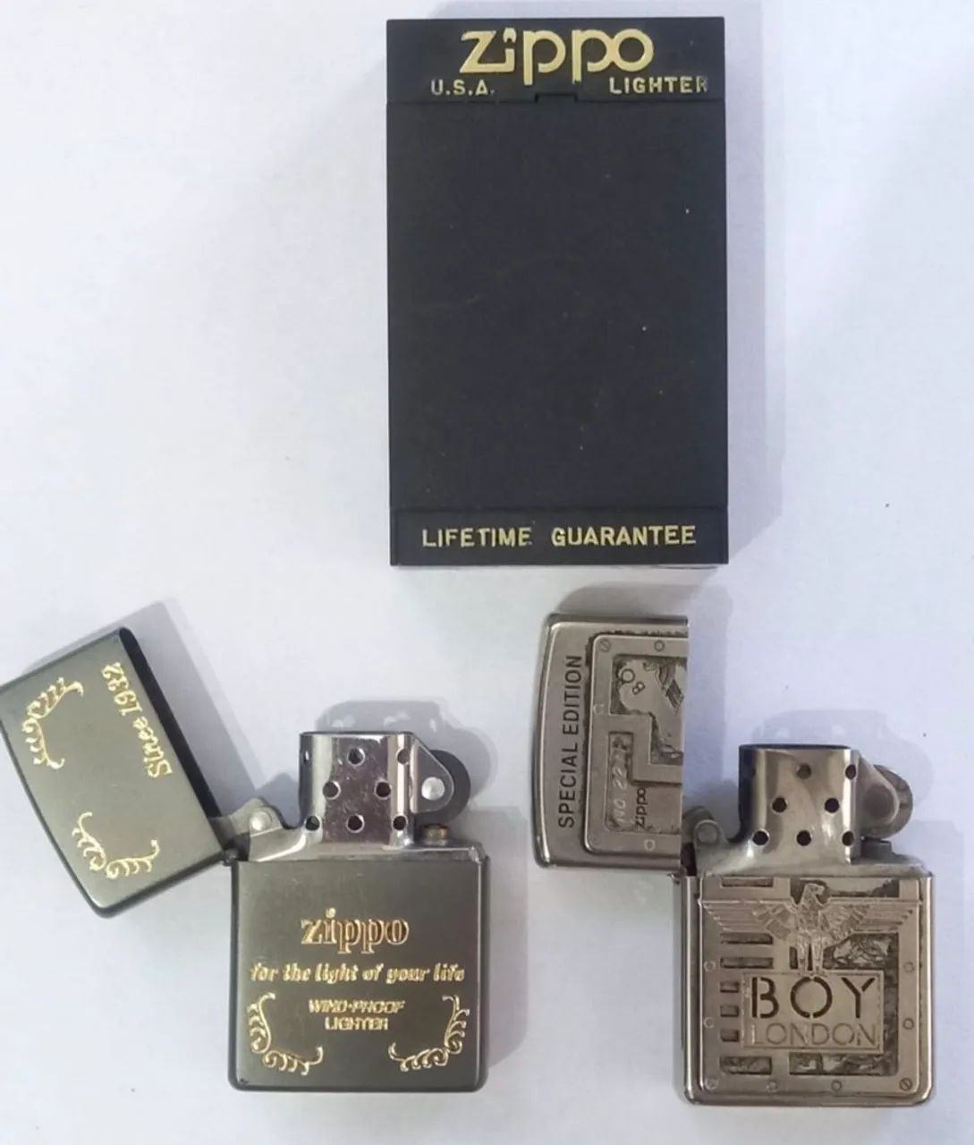 Isqueiros ZIPPO vintage originais 