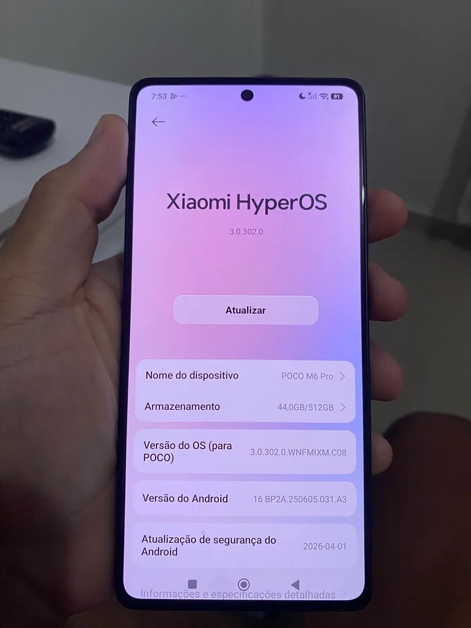 POCO M6 Pro 512GB - Excelente estado!