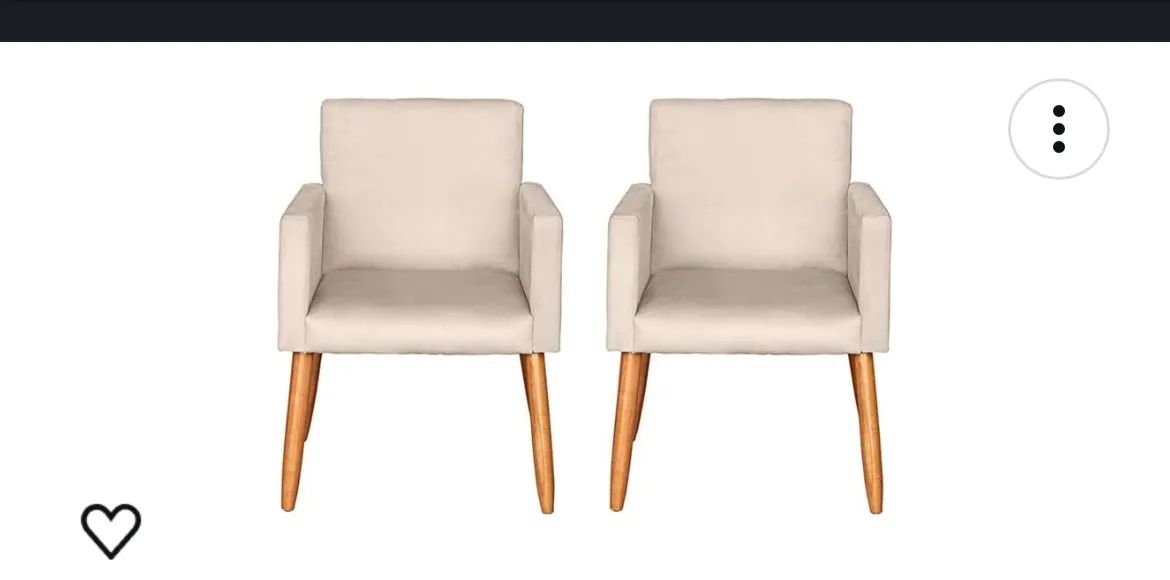 2 Poltronas - Montadas - novas