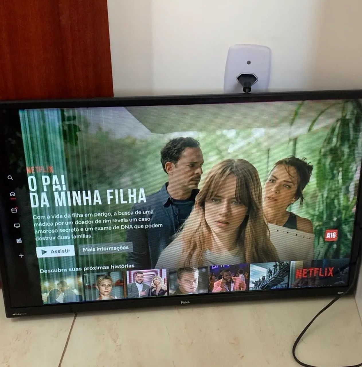 Tv smart 32 polegadas! Vendo ou troco - Foto 2