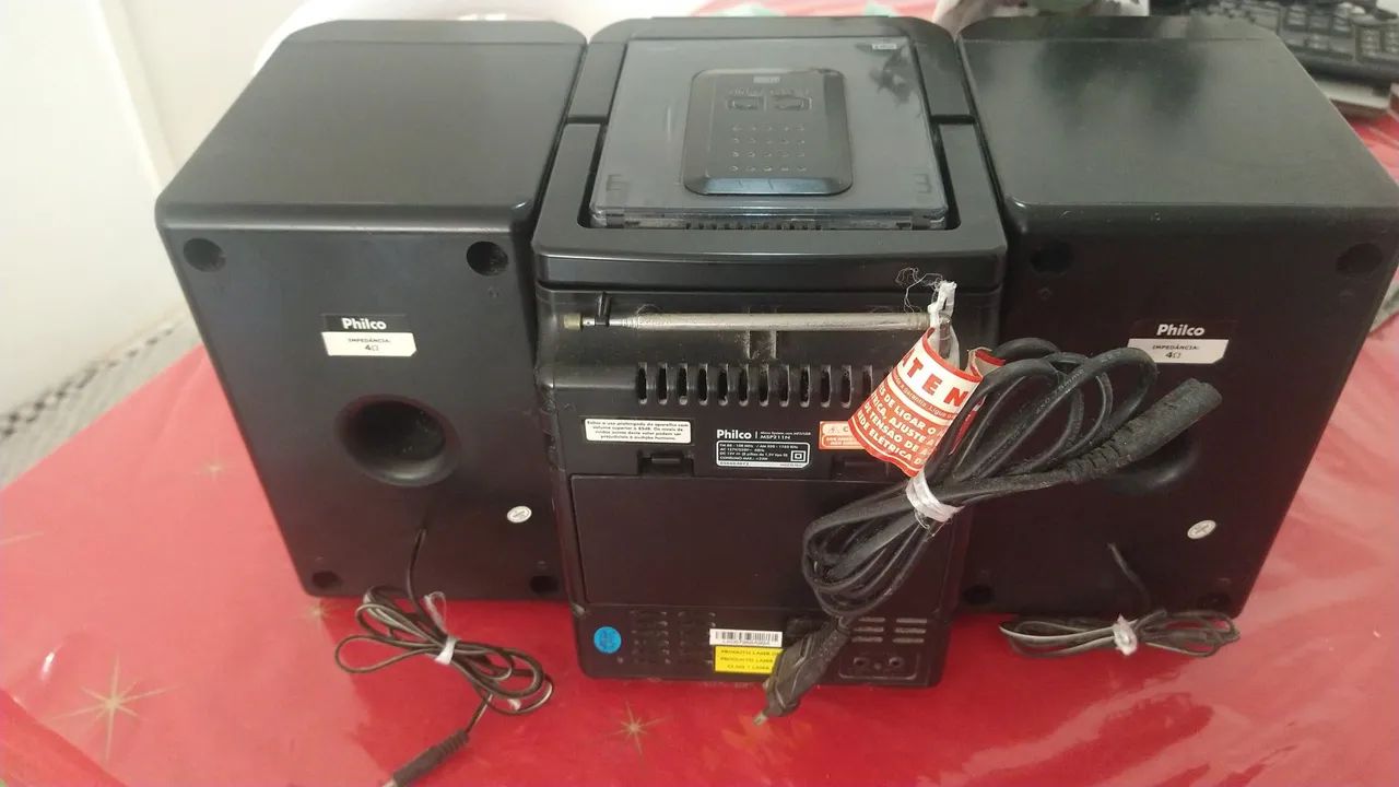 Micro System Philco MSP211N (Rádio e Caixas Funcionando) - Foto 5