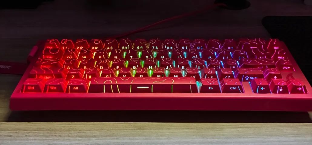 Teclado Magnético Attack Shark x68he - Foto 2