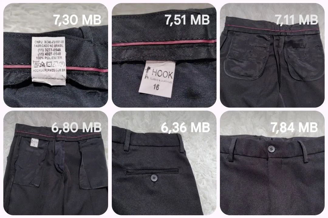 Calça Social Hook Uniforme Luxo 16 - Foto 5