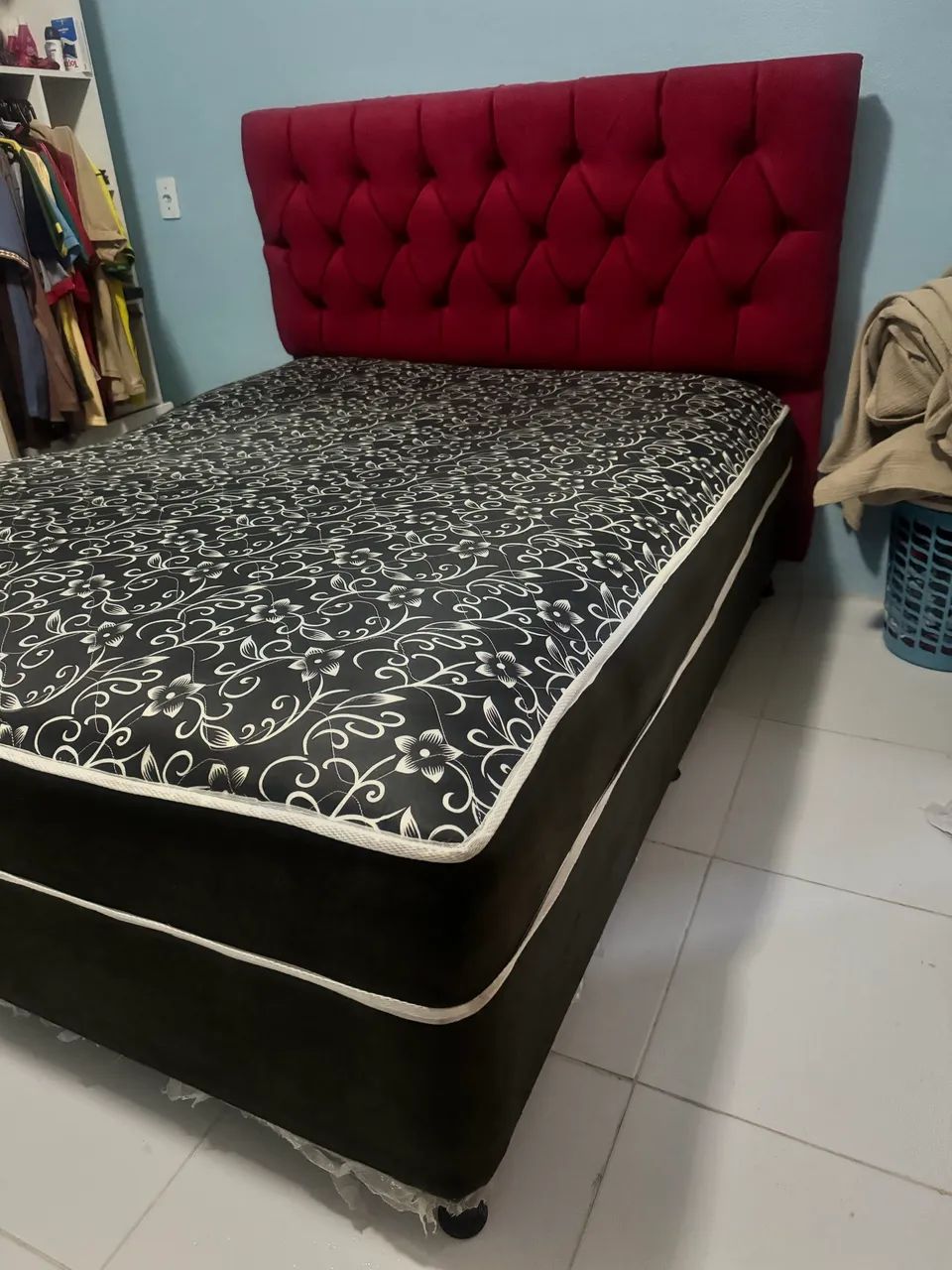 Cama box casal Mola ensacada 