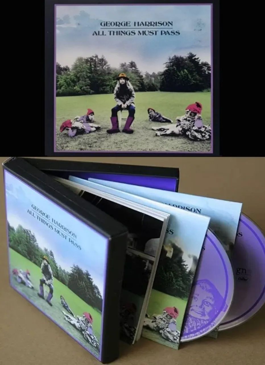 Cd George Harrison, All Things- duplo, Import