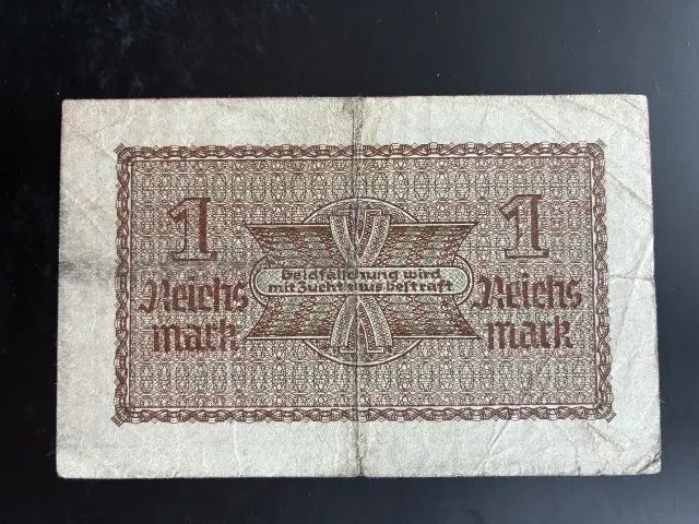 Cédula de 1 Reichsmark de 1940-1945 - Foto 2