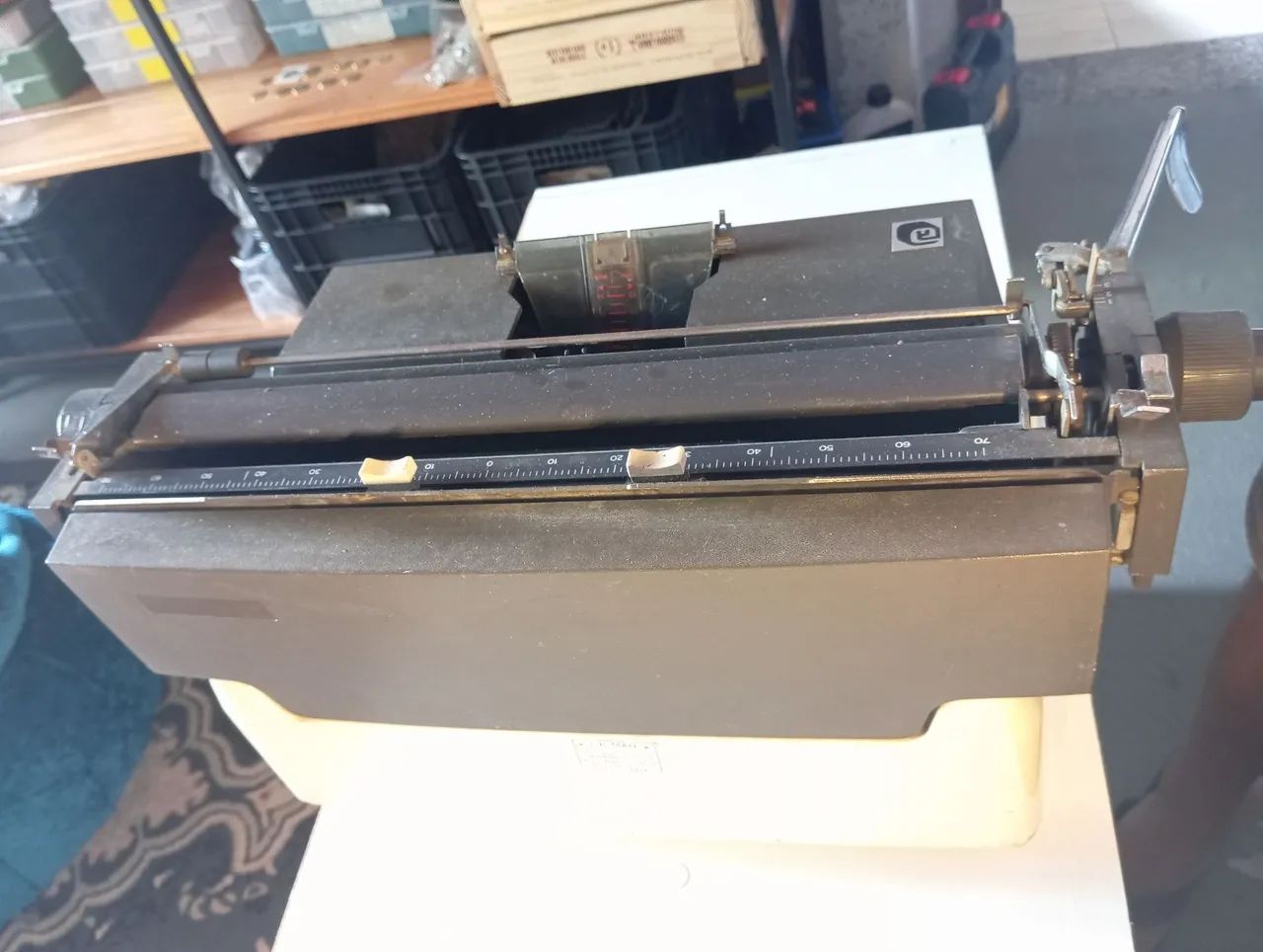 Máquina datilografia antiga - Foto 3
