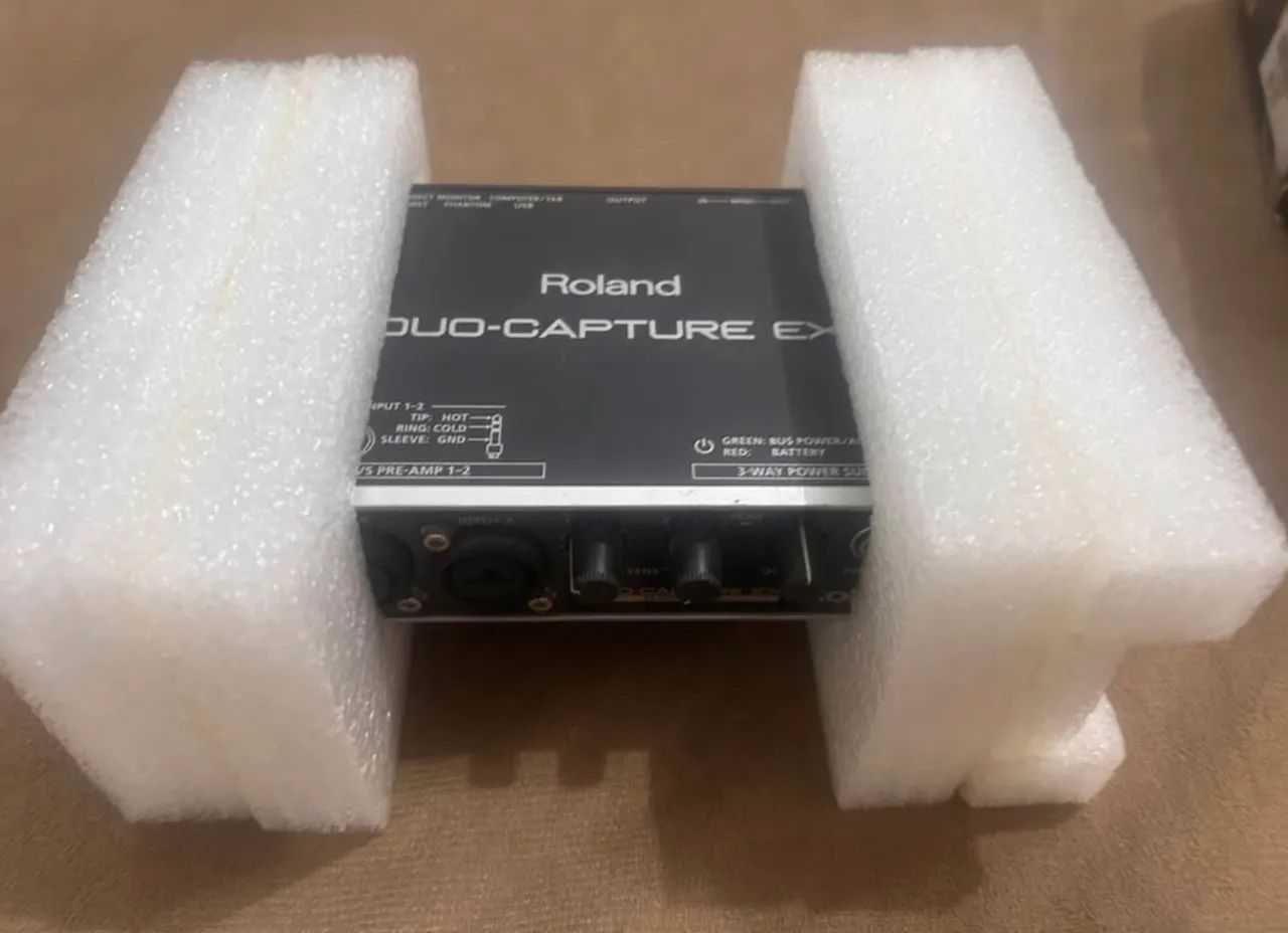 Interface de Áudio Roland Duo Capture EX - Foto 2